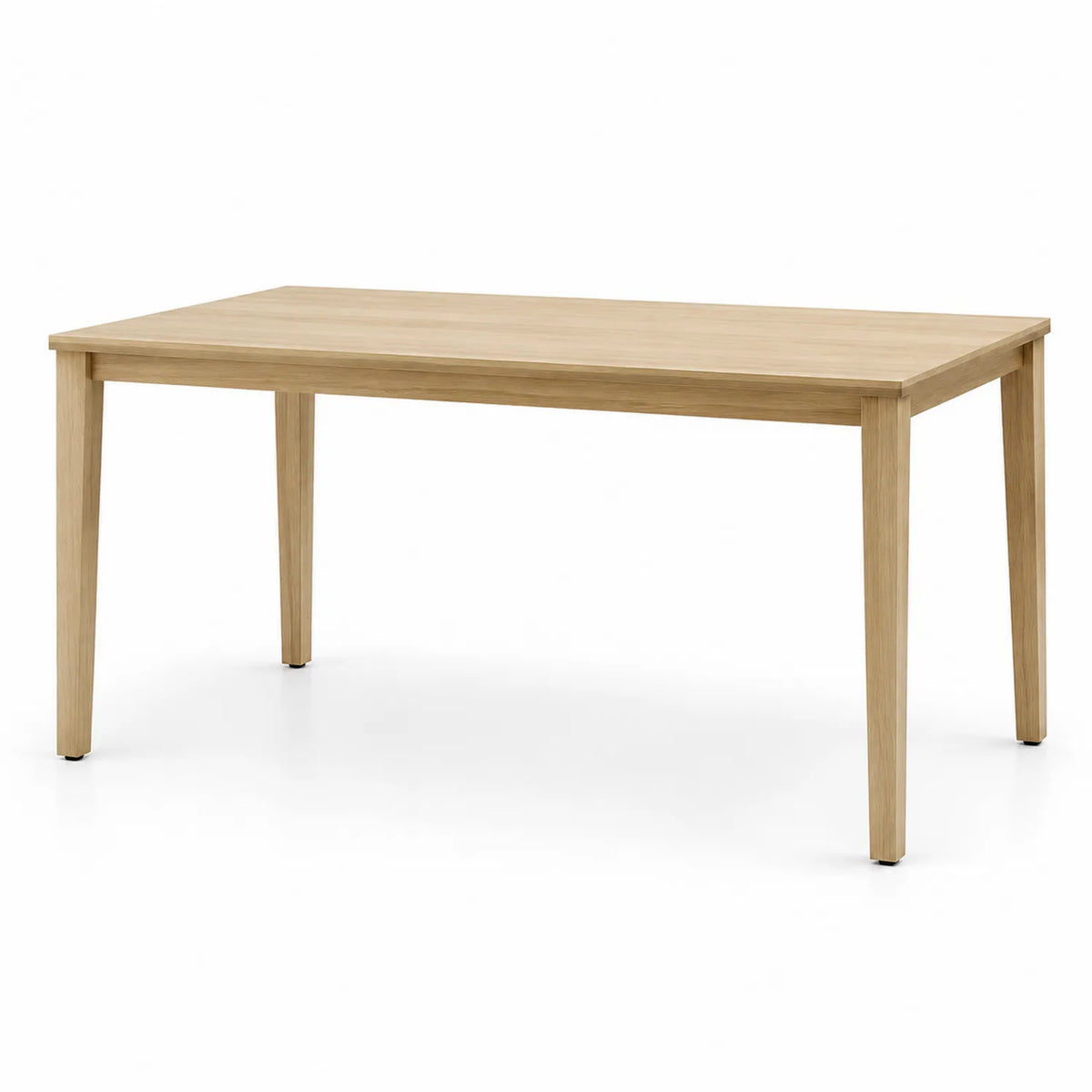 Mesa de madera de roble 150x90x75 cm